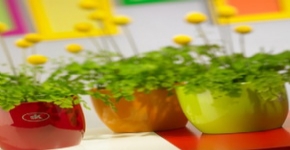 德國進(jìn)口高檔陶制套盆SK巴塞爾高光10/8花盆